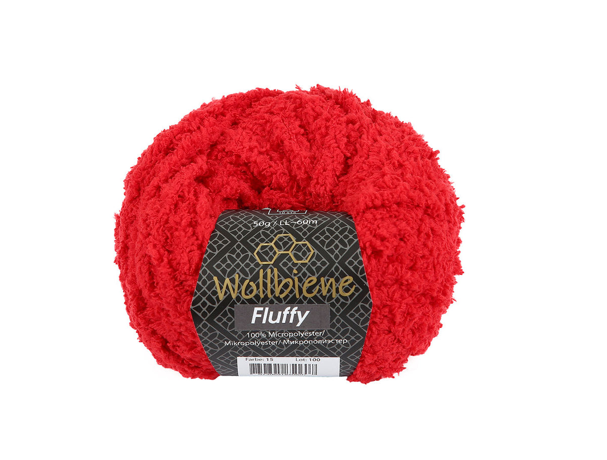 Wollbiene Fluffy Plüscheffekt 50gr